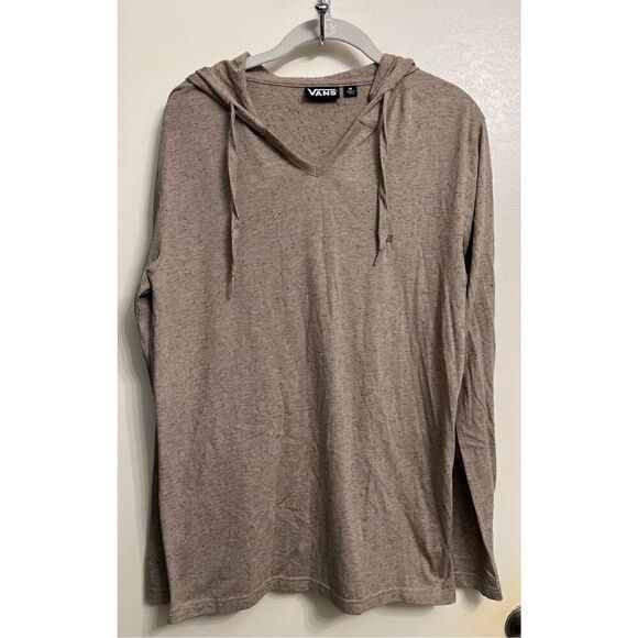 Vans Men’s Long Sleeve Hooded Tee (Med) - Picture 1 of 7